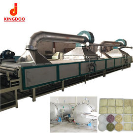 380V 415V Chow Mein Erişte Makinası 1800kg / H Buhar Tüketimi ile Yapma
