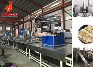1200kg / H Buhar Tüketimi ile 10 İşçi Chow Mein Üretim Süreci Makinesi